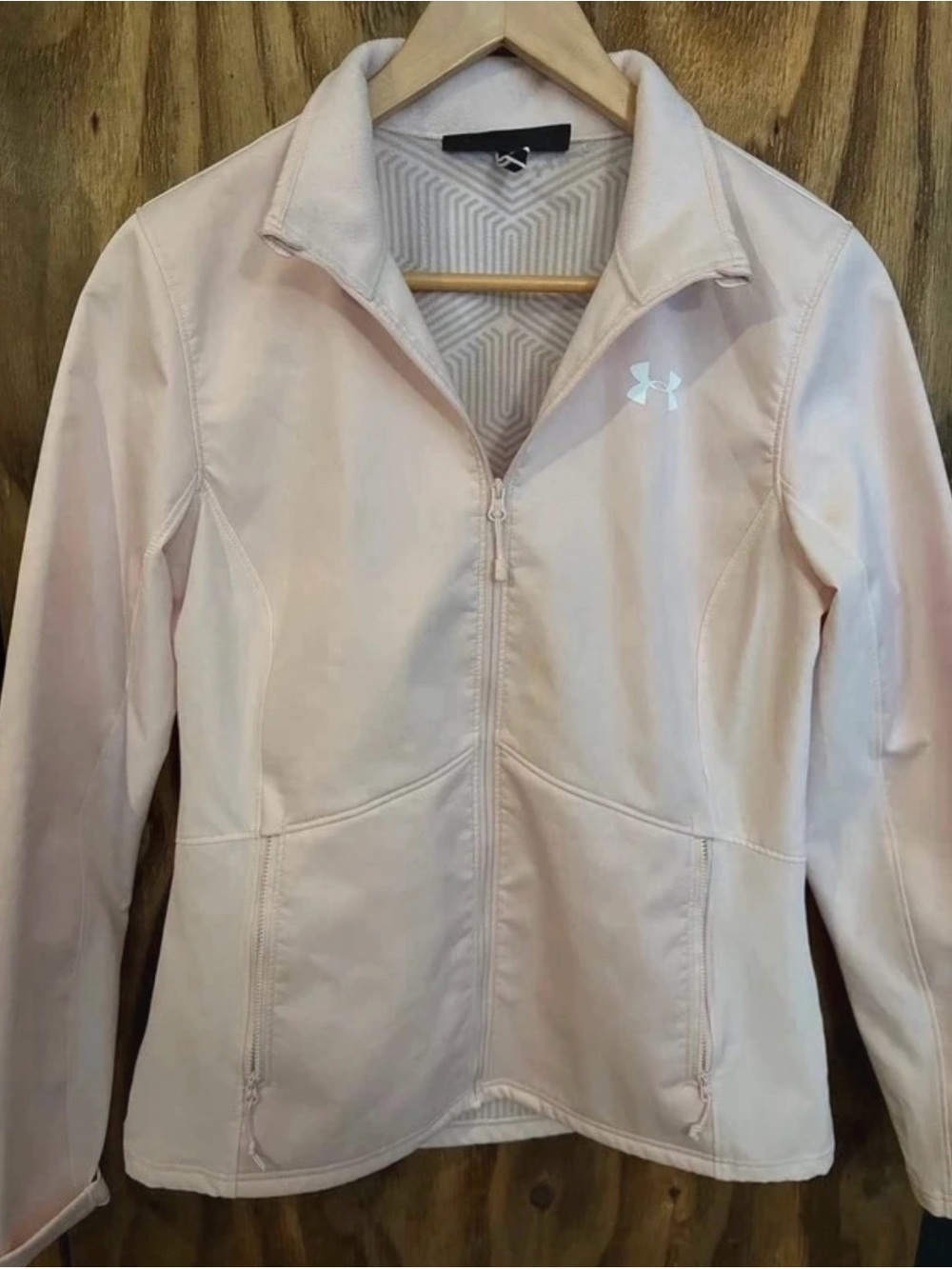 Under Armour Light Pink Full-Zip Utility Jacket